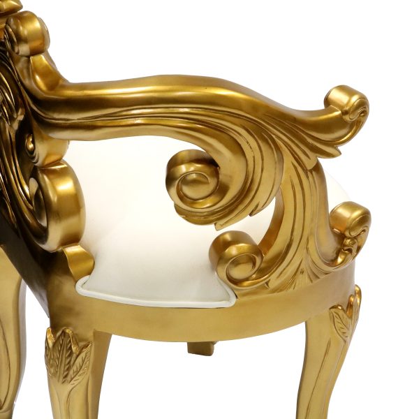 A Versailles Acanthus Throne Lounge Chair S870LC-1 - Image 2