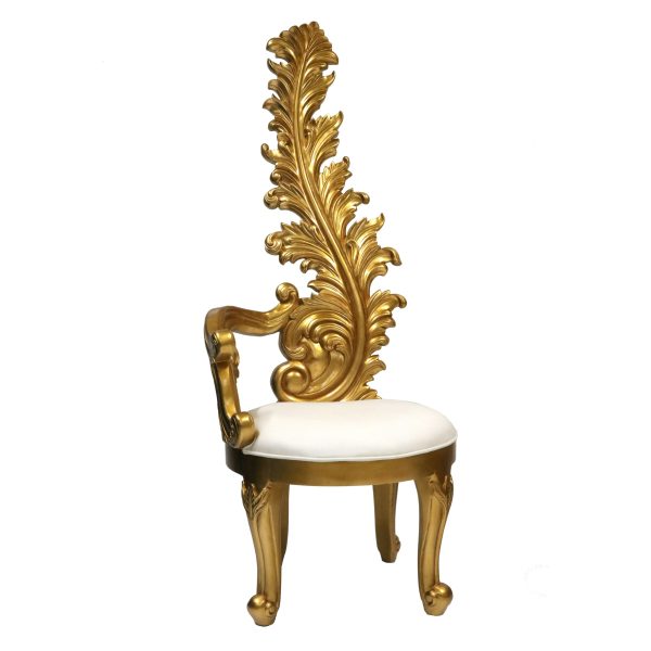 A Versailles Acanthus Throne Lounge Chair S870LC-1 - Image 6