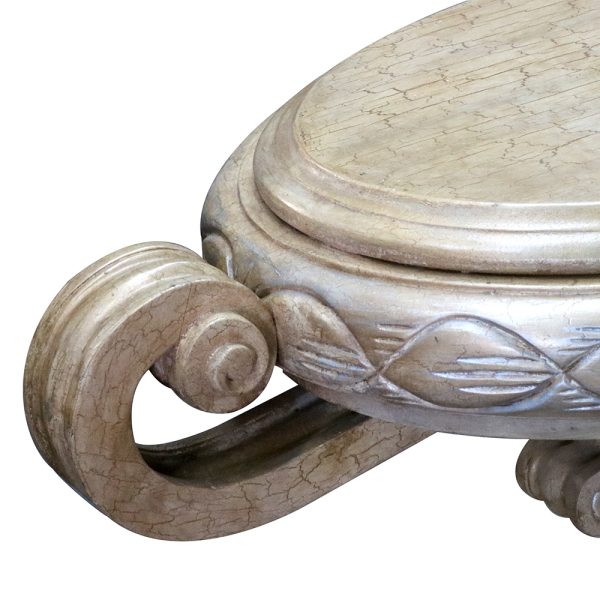 Alaeddin Oval Glass Top Dining Table - Image 3
