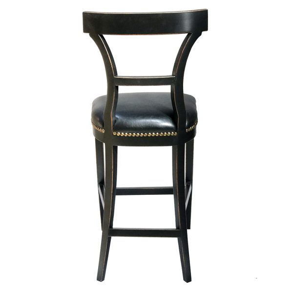 Classic Barrel-Back Swivel Barstool S320BA-1 - Image 6