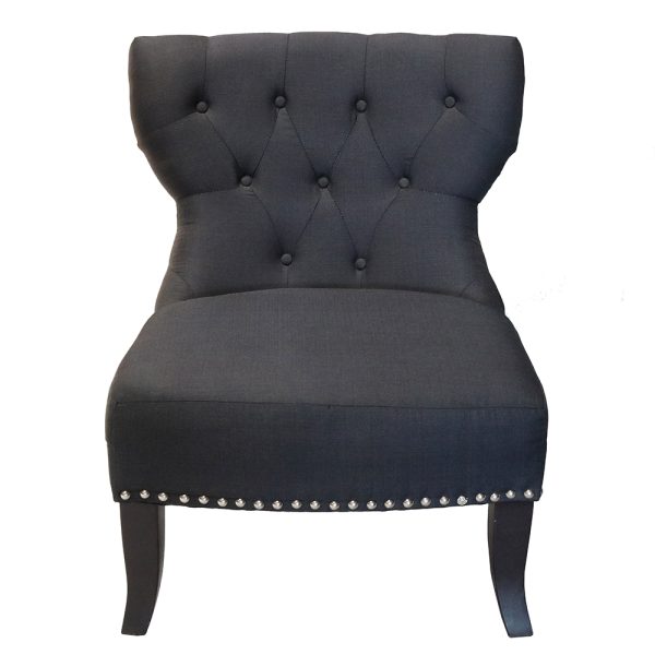 Classic Tufted Fully Upholstered Accent Chair - Image 6