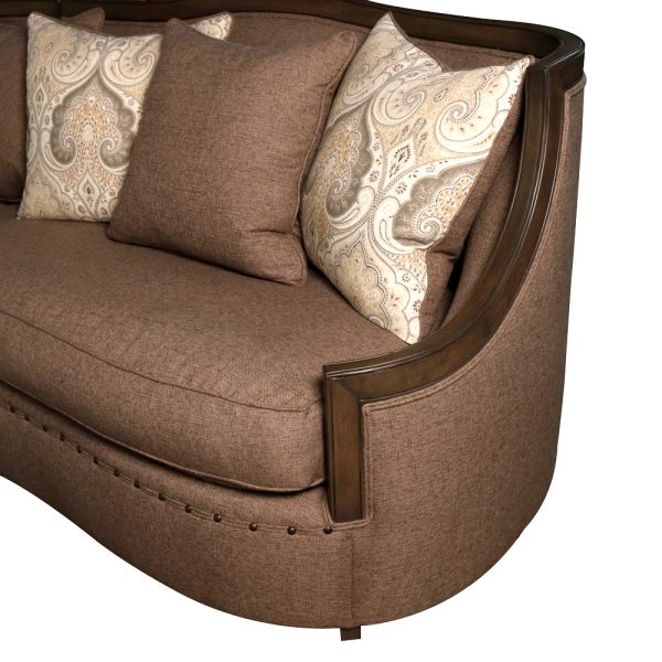 Hasti Sectional Sofa with Tuscan Hill Coffee Table - Image 3