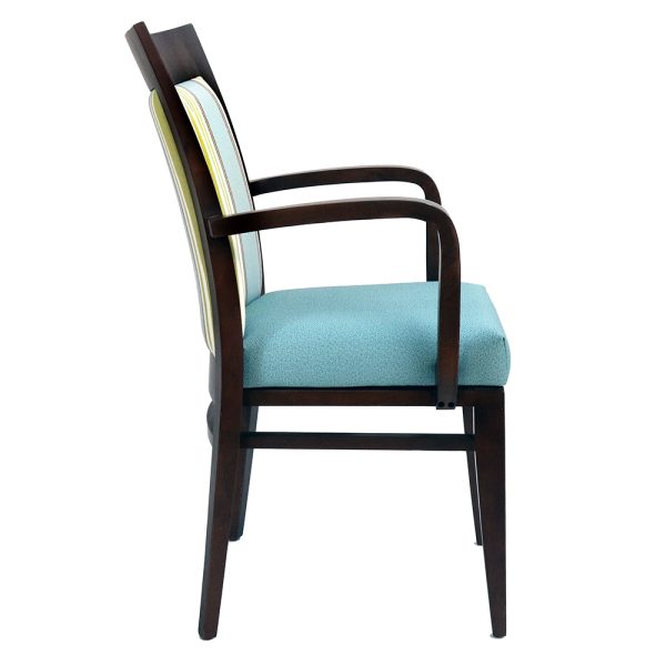 Vienna Contract Stackable Arm Chair - Image 6