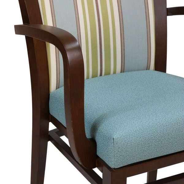 Vienna Contract Stackable Arm Chair - Image 4