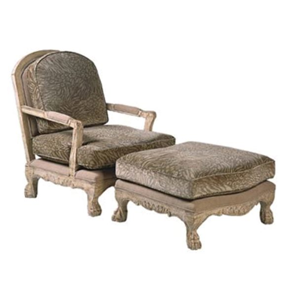 King Lion Back Lounge Chair Tuscany Furniture S221LC-1 - Image 2