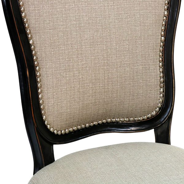 Louis XV 5 Piece Wood Top and Base Dining Set - Image 5