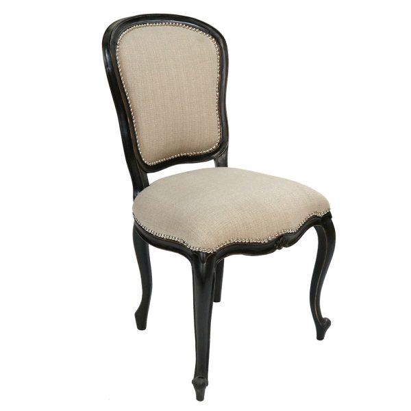 Louis XV 5 Piece Wood Top and Base Dining Set - Image 3