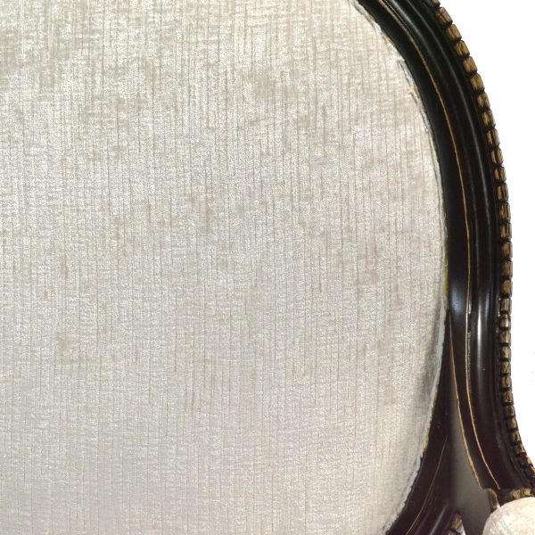 Louis XVI Oval Back Italian Arm Chair - Image 3