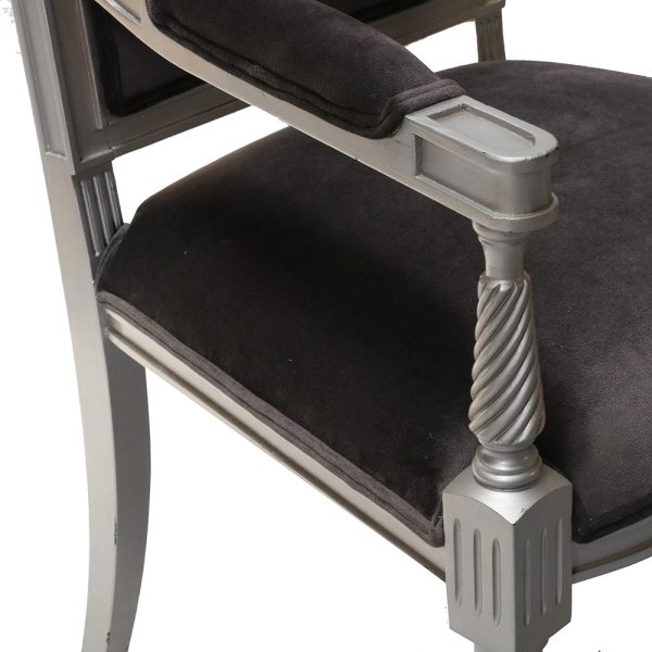 Louis XVI Palermo Arm Chair - Image 8