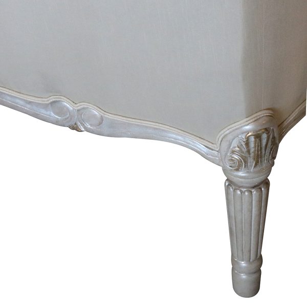 Louis XVI Scroll Back Accent Chair - Image 5