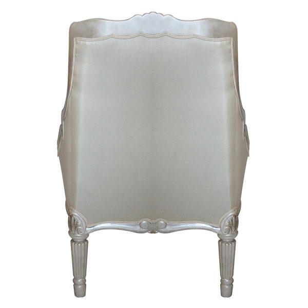 Louis XVI Scroll Back Accent Chair - Image 6