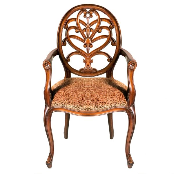 Louis XVI Windsor Traditional Arm Chair - Image 7