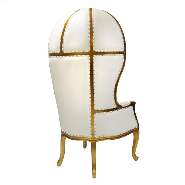 Balloon Canopy Hood Throne Lounge Chair - Image 12