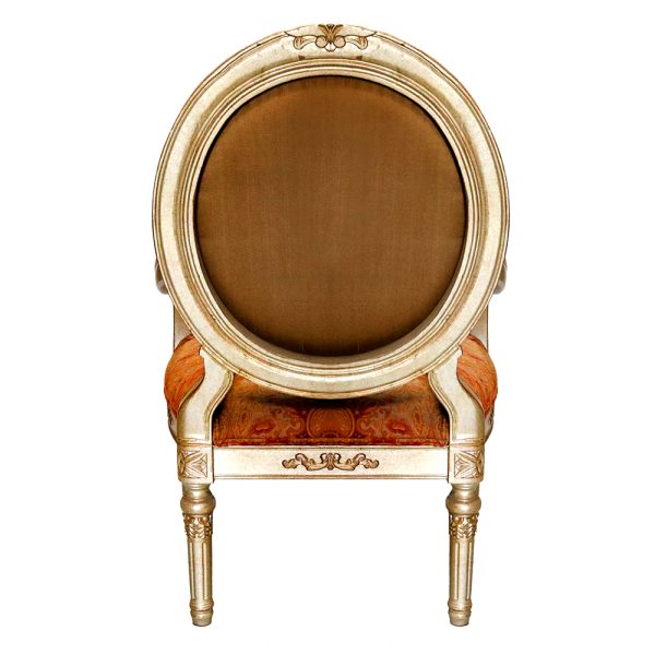 Neoclassical Carved Accent Chair - Image 9