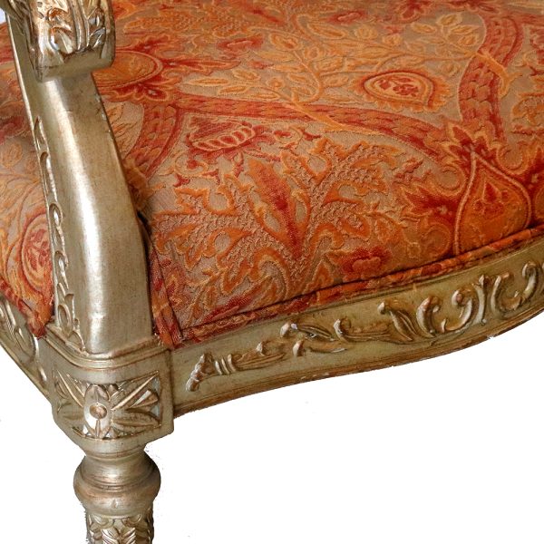 Neoclassical Carved Accent Chair - Image 6
