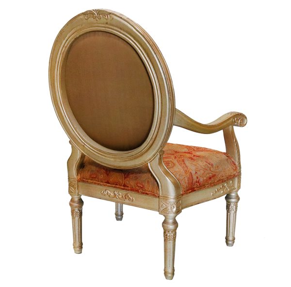 Neoclassical Carved Accent Chair - Image 10