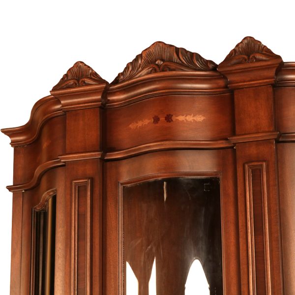 Pescara Italian Transitional China Hutch Cabinet - Image 4