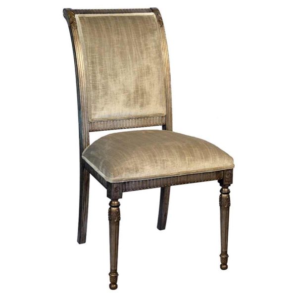 Italian Louis XVI Dining Chairs with Glass Top Table - Image 9