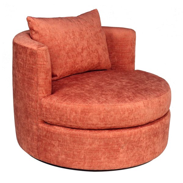 Xiva High-End Swivel Lounge Chair - Image 4