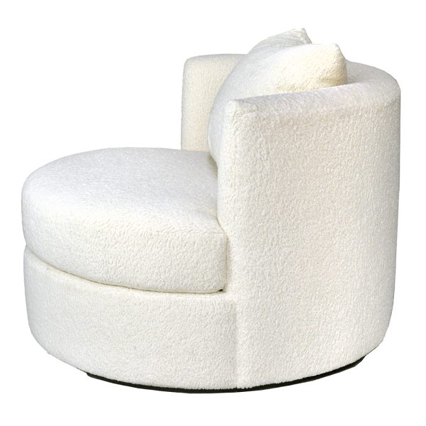 Xiva High-End Swivel Lounge Chair - Image 3