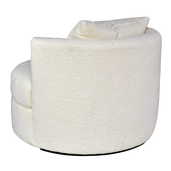 Xiva High-End Swivel Lounge Chair - Image 2