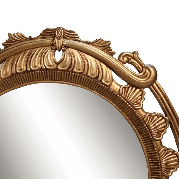ZZ Transitional Round Mirror Furniture - Image 4