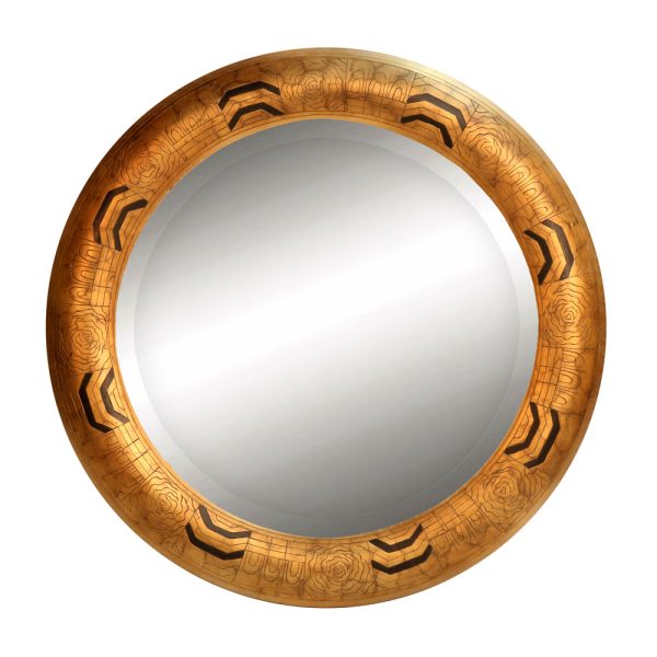 ZZ Transitional Round Mirror Furniture