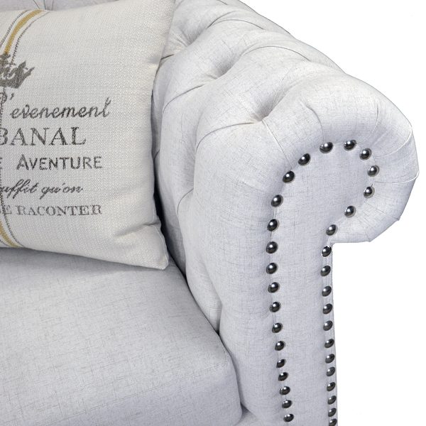 Aban Transitional Tufted Sofa Furniture - Image 2