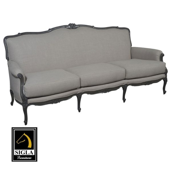 Cadmus Vintage Louis XVI Lounge Chair - Image 2
