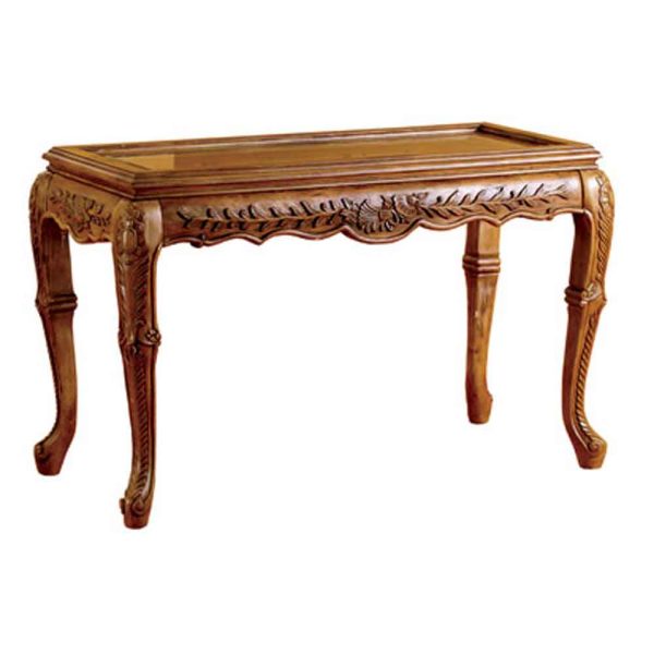 Louis XVI Glass Top Coffee Table S1001CT-1 - Image 2