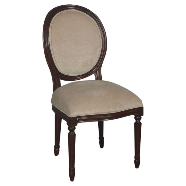 Louis XVI Round Glass Top 5 Piece Dining Set - Image 8