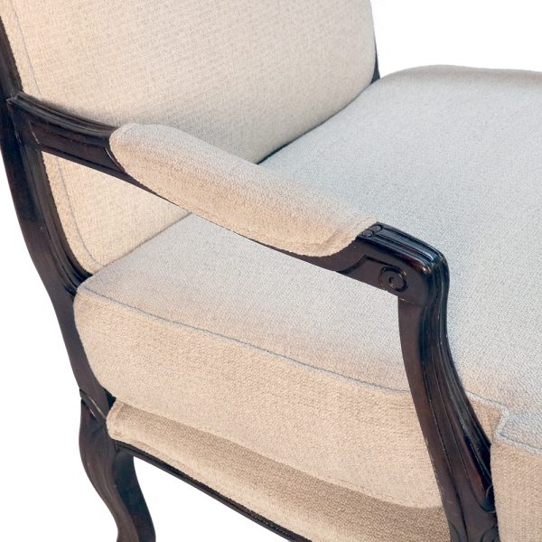 Louis XVI Traditional Lounge Chair - Image 4