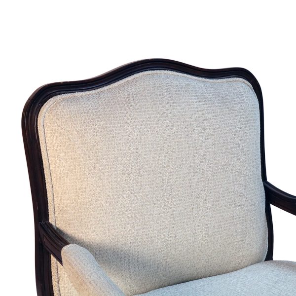 Louis XVI Traditional Lounge Chair - Image 5