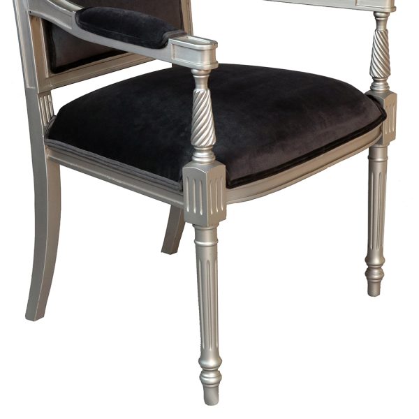 Louis XVI Palermo Arm Chair - Image 5
