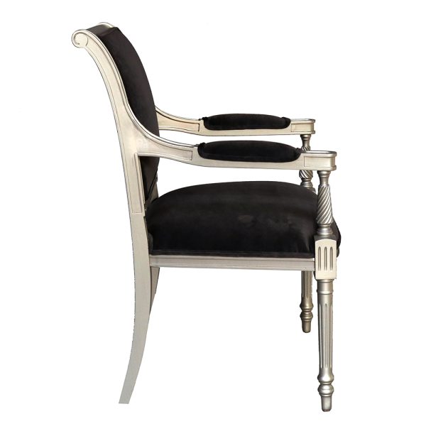 Louis XVI Palermo Arm Chair - Image 4