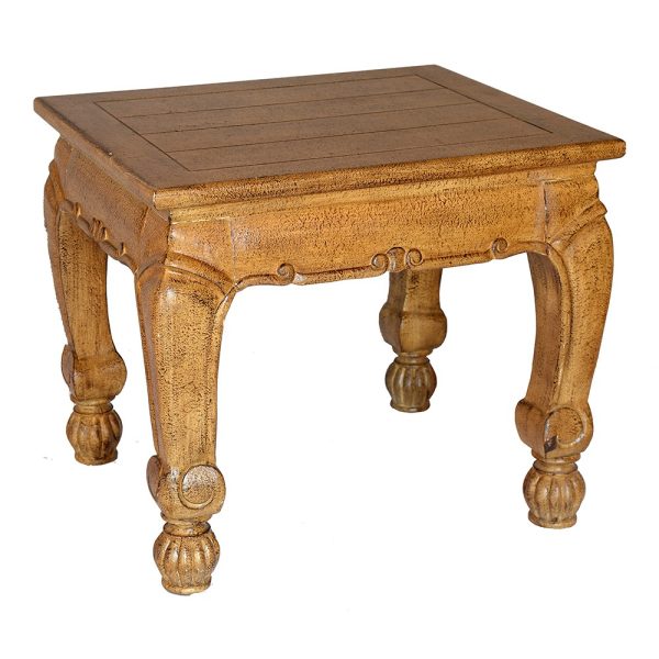 Louis XII Wood Top End Table S255ET-1