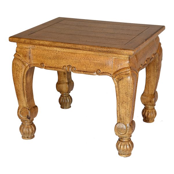 Louis XII Wood Top End Table S255ET-1 - Image 2