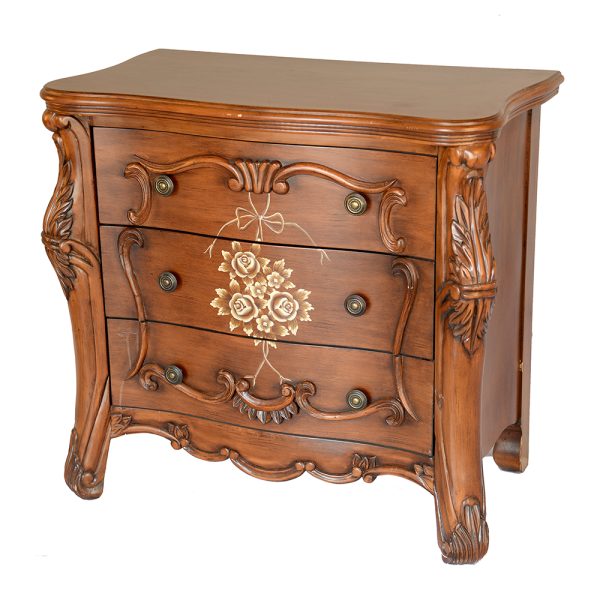 Louis XVI Bombay Chest Nightstand Furniture - Image 2