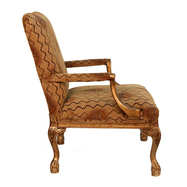 Luigi Ball and Claw Traditional Lounge Chair - Image 8