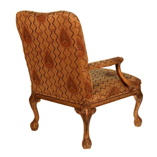 Luigi Ball and Claw Traditional Lounge Chair - Image 2