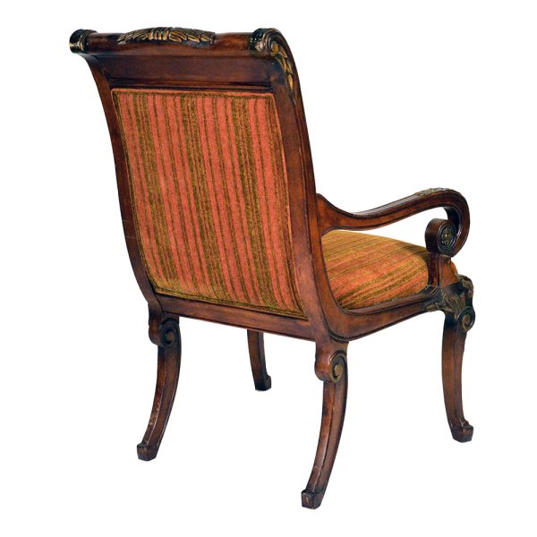 Louis XVII Carved Arm Chair - Image 4