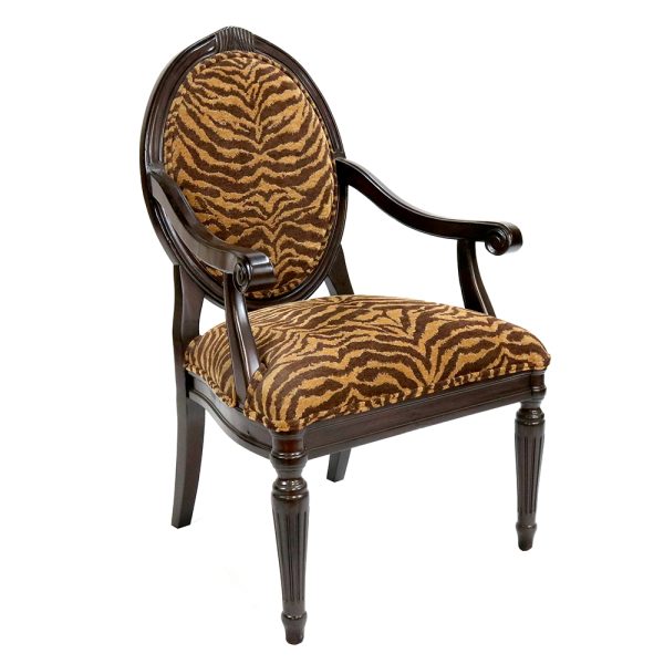 Louis XVII Olivia Lounge Chair Furniture - Image 7
