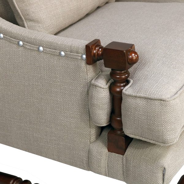 Madrid Lounge Chair Transitional Furniture Set T42SET-1 - Image 8