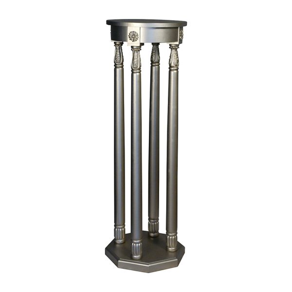 Plant Stand Silver Transitional Furniture P101-A