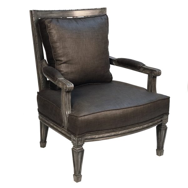 Sorrento Linear Transitional Lounge Chair S417LC-1 - Image 7