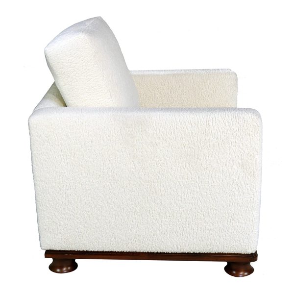 Vivi Fully Upholstered Lounge Chair - Image 3